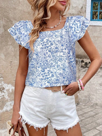 Bluebell Bow Blouse