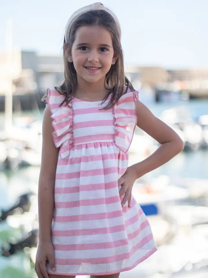 Girls Italia Striped Dress