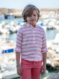 Boys Italia Striped Shirt