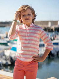 Boys Italia Striped Shirt