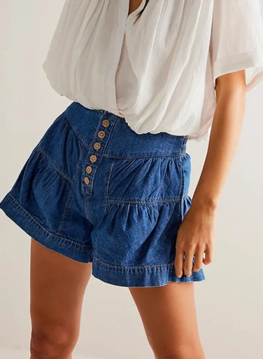 The Harbor Denim Shorts