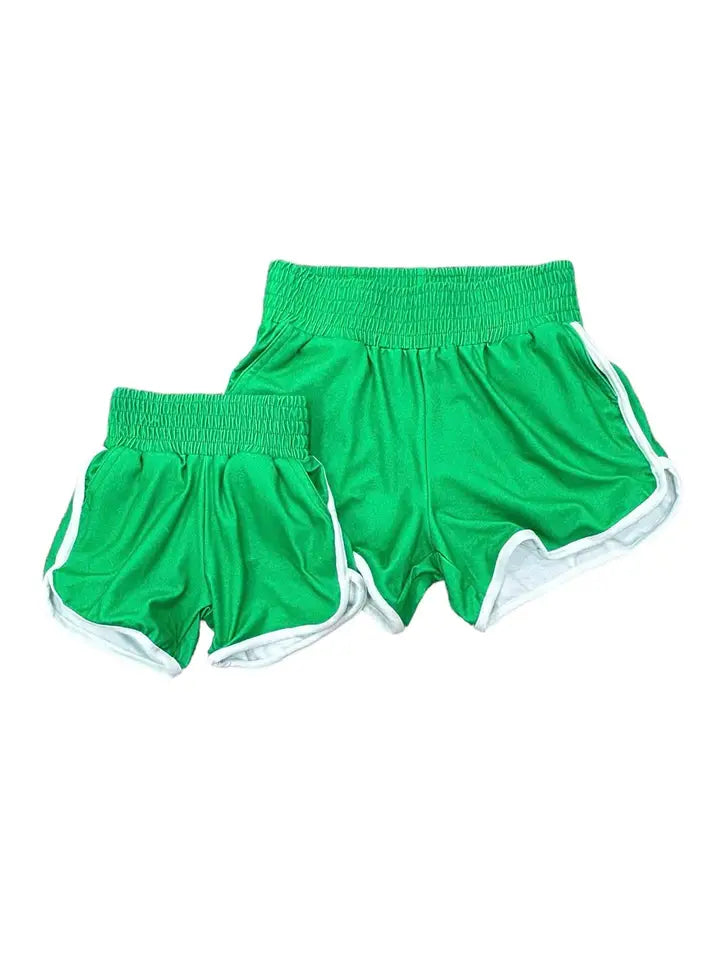 Emerald Girls Track Shorts