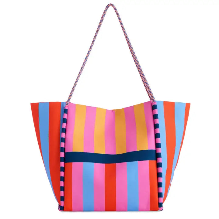 The Sunset Stripe Tote ☀️