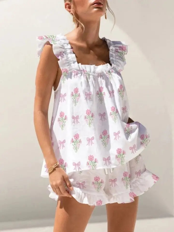 The Sweet Magnolia Pajama Set 🌸