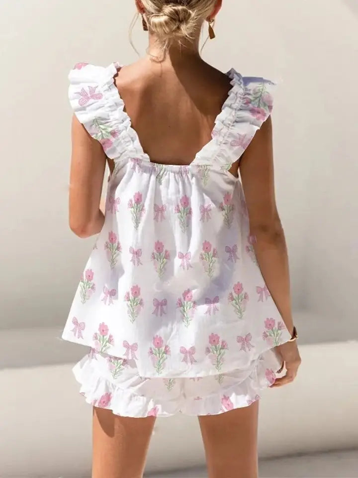 The Sweet Magnolia Pajama Set 🌸