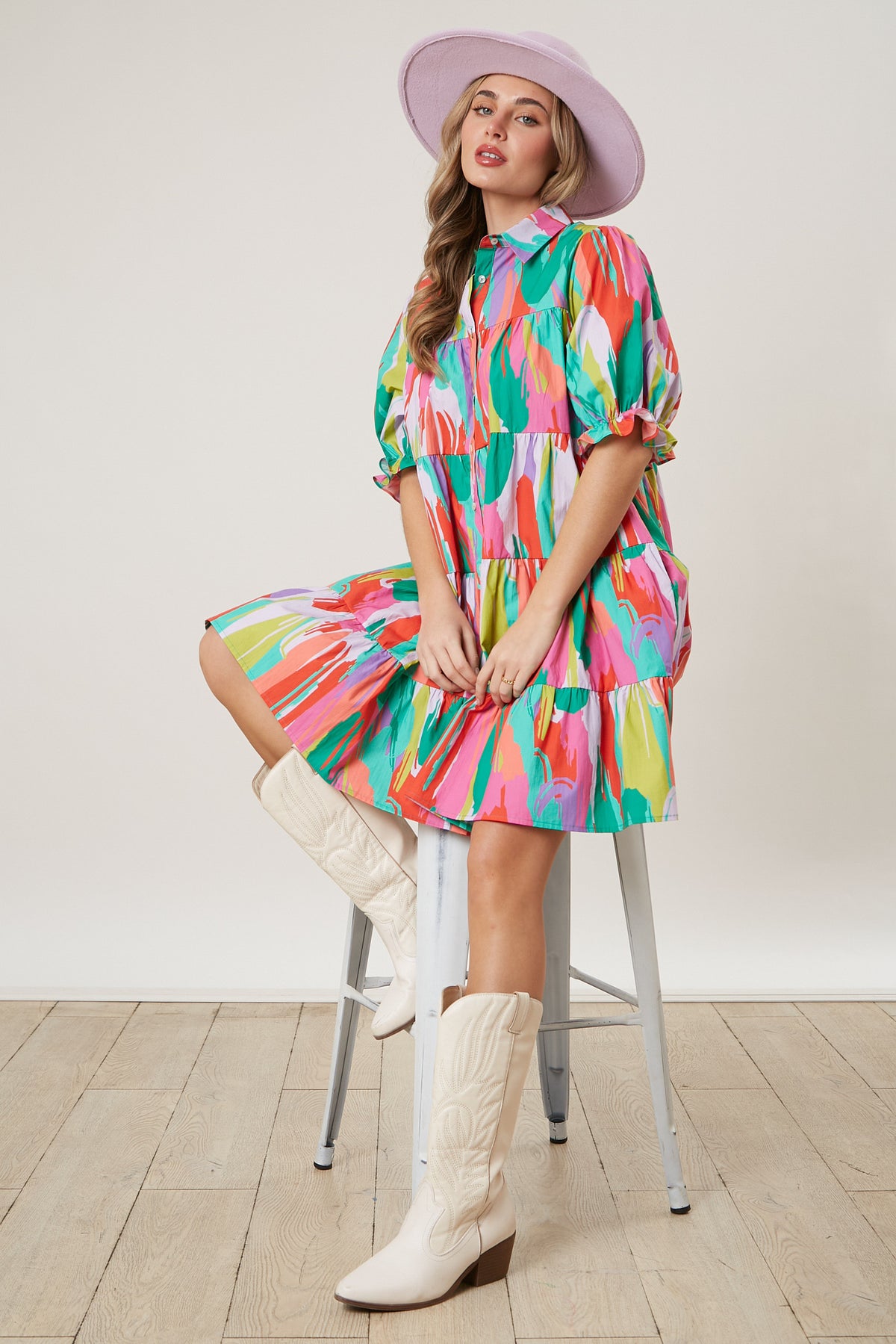 Brushstroke Dress