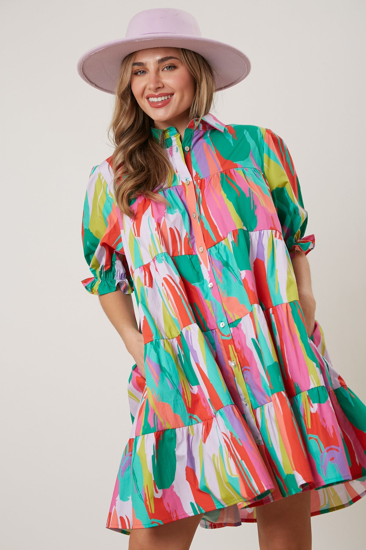 Brushstroke Dress